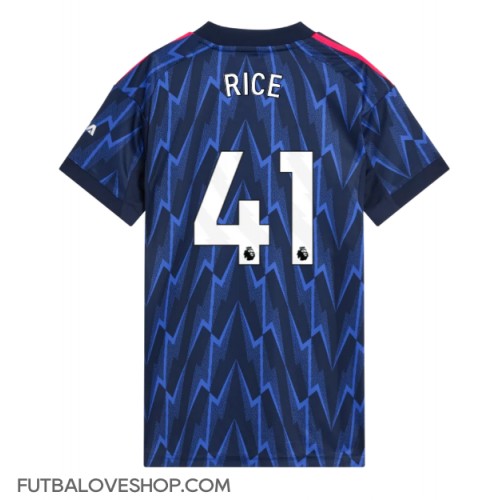 Dres Arsenal Declan Rice #41 Preč pre Ženy 2025-26 Krátky Rukáv